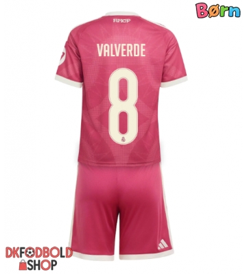 Real Madrid Federico Valverde #8 Tredje trøje Børn 2026-27 Kort ærmer (+ korte bukser)